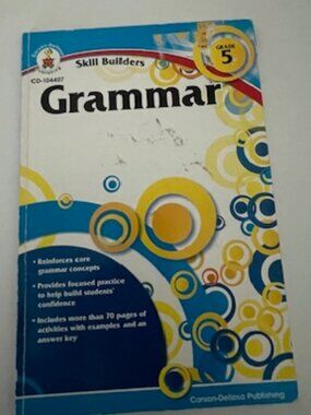 Skill Builders Grammar for Grade 3 workbook from Carson-Dellosa Publishing.